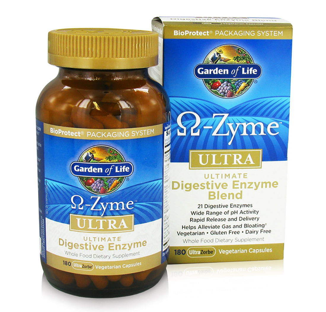 Ω-Zyme™ ULTRA Digestive Enzyme Complex from Garden of Life®
