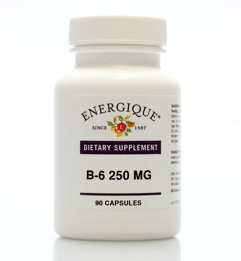 Vitamin B-6 (250 mg) Capsules from Energique®