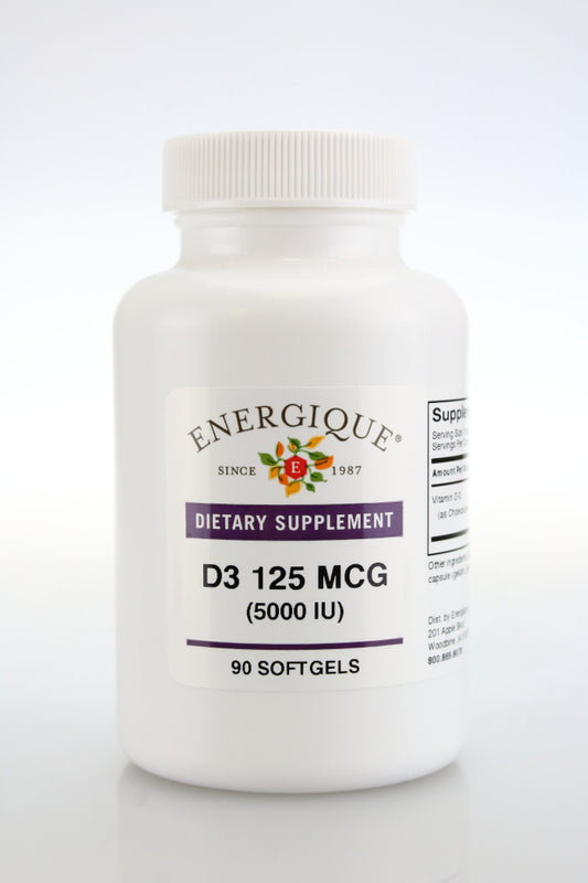 Vitamin D3 (125 MCG / 5,000 I.U.) from Energique®