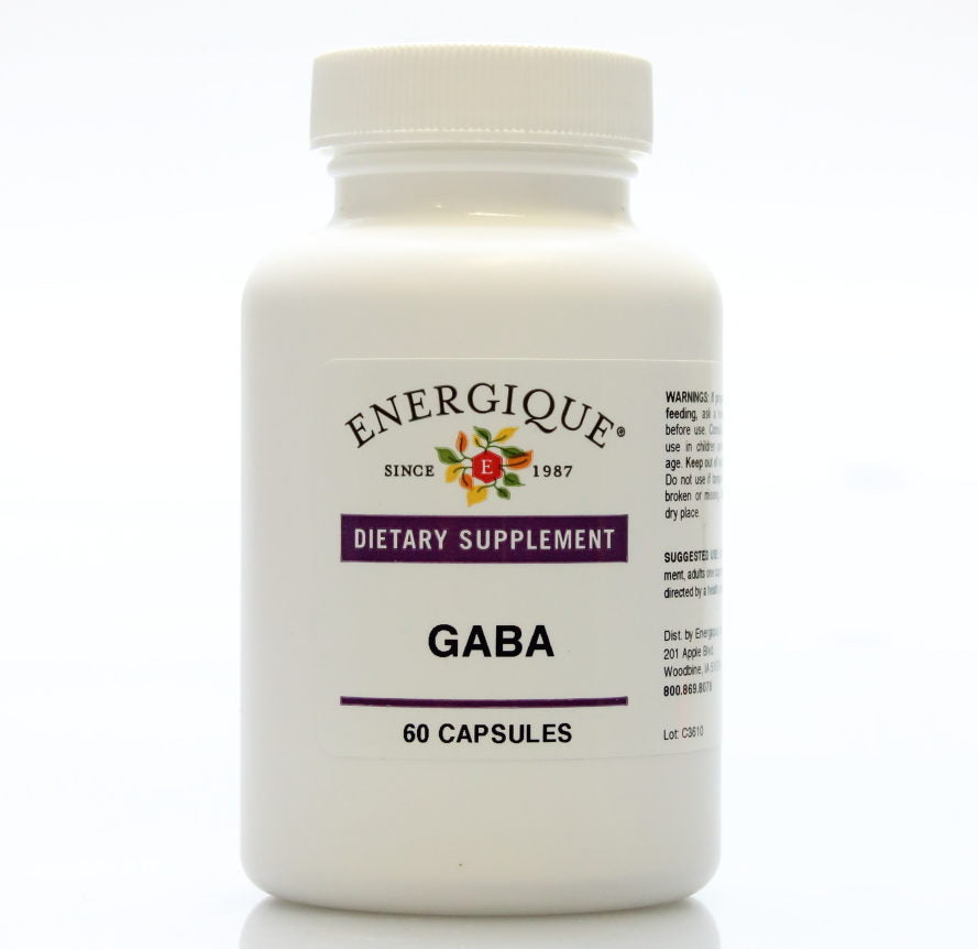 GABA (Gamma-Aminobutyric Acid) capsules from Energique®