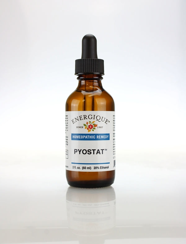 Energique PyoStat™ 2 fl oz dropper bottle.