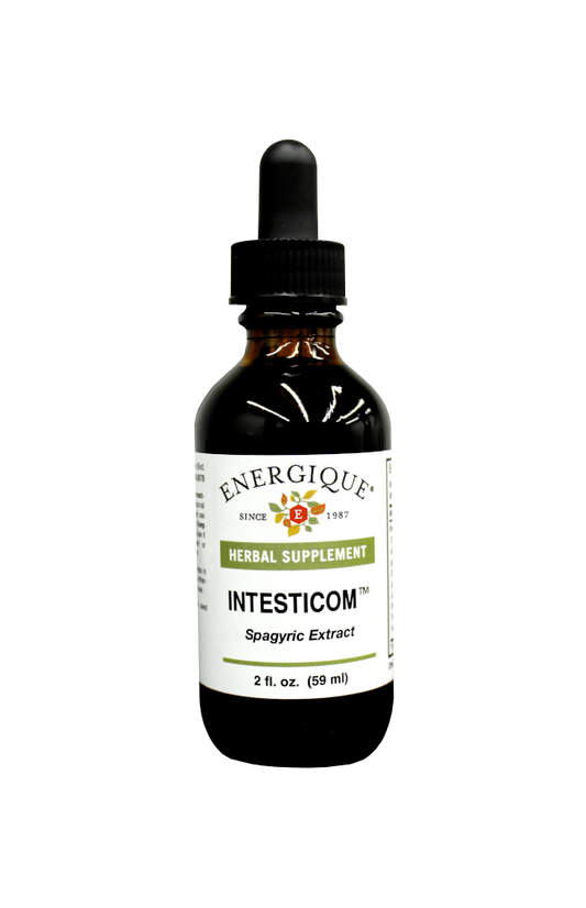 Energique IntestiCom™ 2 fl oz dropper bottle.