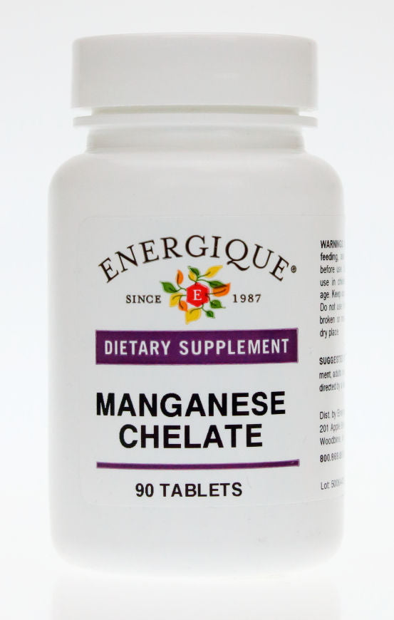 Manganese Chelate (90 Tablets) from Energique®