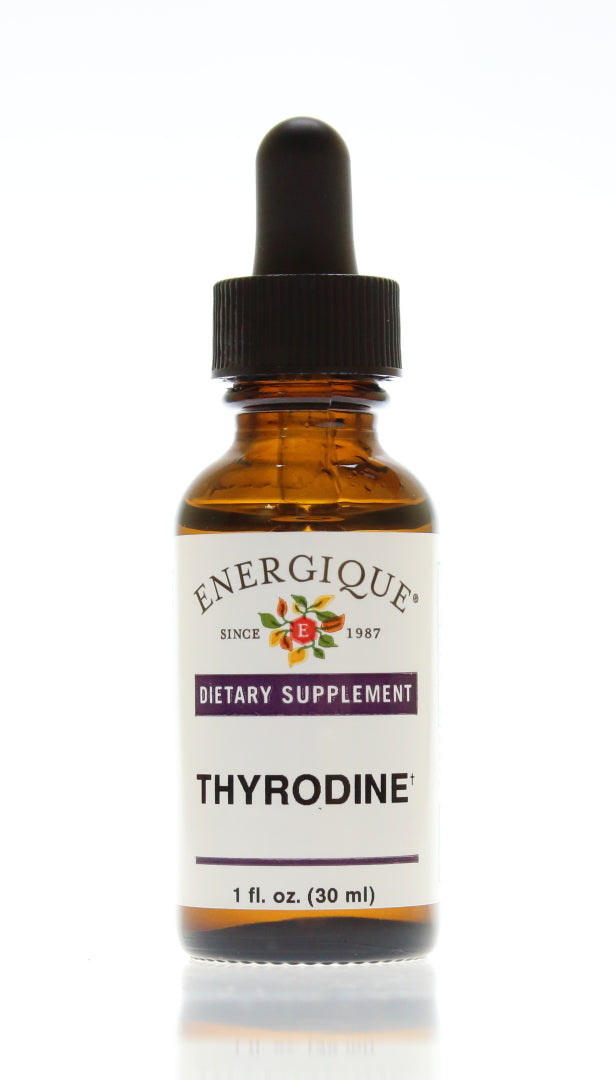 Energique Thyrodine 1 fl oz dropper bottle.