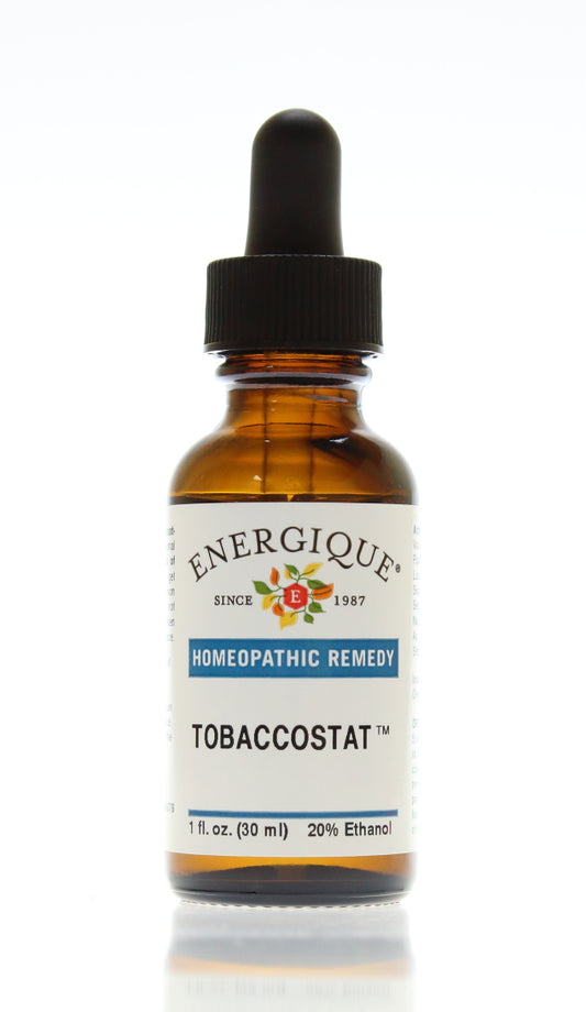 Energique TobaccoStat™ 1 fl oz dropper bottle.