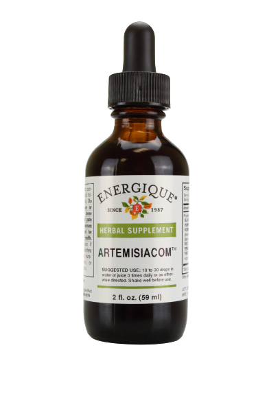 Energique ArtemisiaCom™ 2 fl oz dropper bottle.